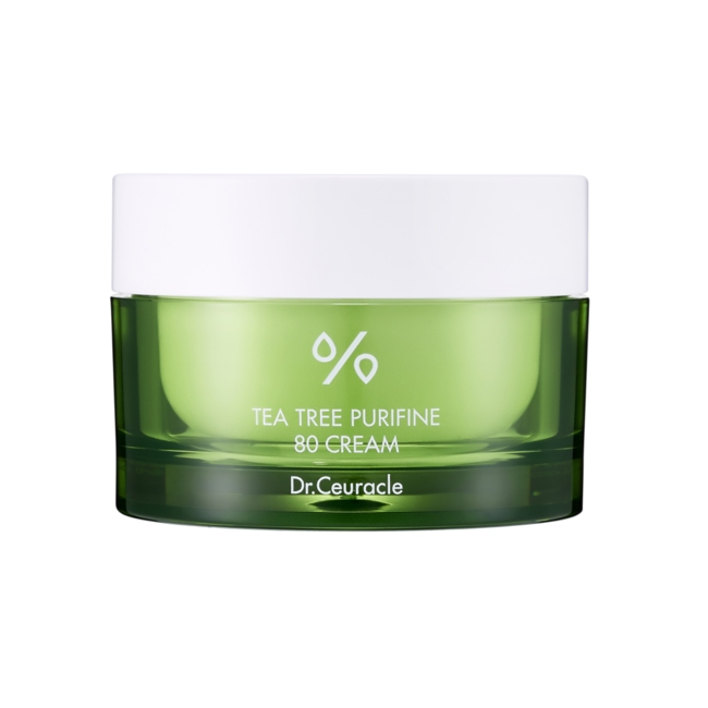 Крем для лица с чайным деревом TEA TREE PURIFINE 80 CREAM, 50 мл