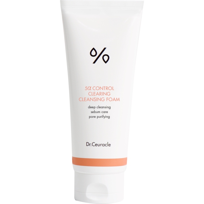 Пенка для умывания для проблемной кожи Dr Ceuracle 5α Control Clearing Cleansing Foam, 200 мл