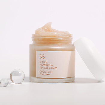Веганский гель-крем с чаем комбуча, Dr.Ceuracle Vegan Kombucha Tea Gel Cream, 75 мл