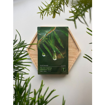 Тканевая маска с чайным деревом успокаивающая Dr.Ceuracle TEA TREE PURIFINE SOOTHING MASK 23 мл