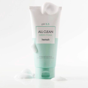 ГЕЛЬ ДЛЯ УМЫВАНИЯ С НЕЙТРАЛЬНЫМ рН HEIMISH - ALL CLEAN GREEN FOAM pH 5.5, 150 МЛ.