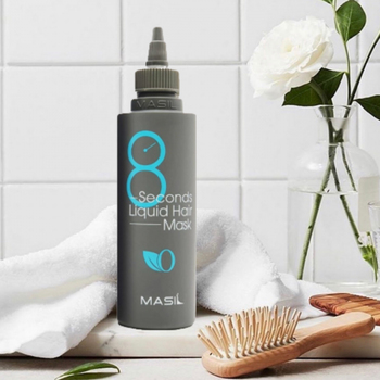 Маска для волос и кожи головы экспресс для объема  MASIL - 8 SECONDS LIQUID HAIR MASK, 350 ML