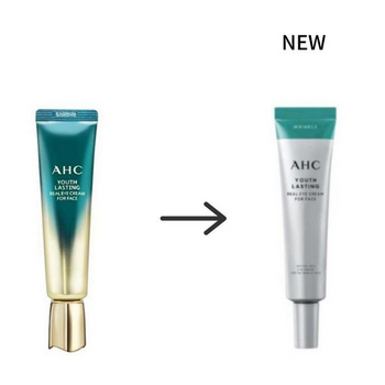 AHC Youth Lasting Real Eye Cream For Face омолаживающий крем  крем для век и лица с пептидами, 35 мл