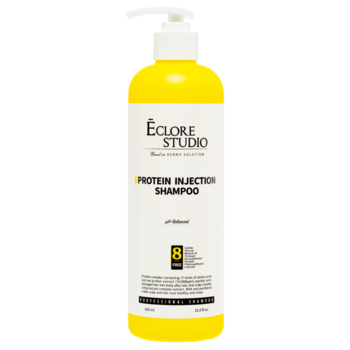 УКРЕПЛЯЮЩИЙ ПРОТЕИНОВЫЙ ШАМПУНЬ ECLORE STUDIO - PROTEIN INJECTION SHAMPOO 500 мл