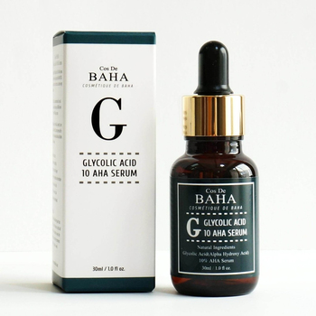 Сыворотка c гликолевой кислотой для проблемной кожи Cos De Baha Glycolic Acid 10 AHA Serum 30 мл