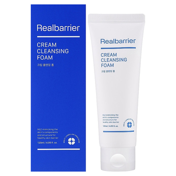 Real Barrier Cream Cleansing Foam, 120ml - Кремовая пенка с нейтральным pH