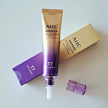 AHC Premier ampoule Eye Cream For Face Line Tightening подтягивающий крем для контура глаз и овала лица 12 мл