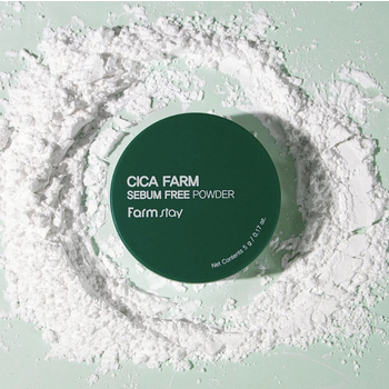FarmStay Пудра для контроля жирности кожи  Cica Farm Sebum Free Powder, 5g