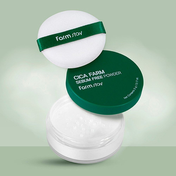FarmStay Пудра для контроля жирности кожи  Cica Farm Sebum Free Powder, 5g