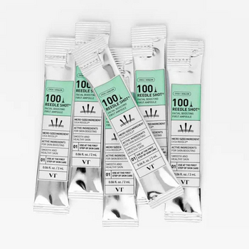 VT Cosmetics Reedle Shot 100 Facial Boosting First Ampoule 2мл * 6шт Сыворотка для лица с микроиглами