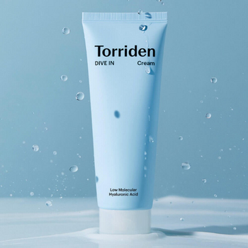 Torriden Dive-In Low Molecular Hyaluronic Acid Cream, 80ml - Увлажняющий крем на основе гиалуроновой кислоты