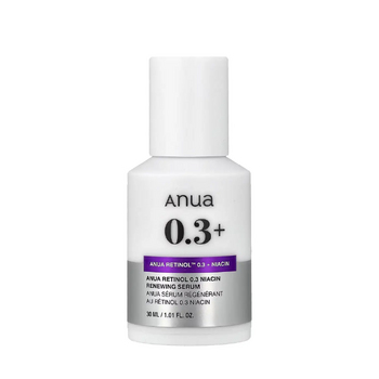 Anua Retinol 0.3 Niacin Renewing Serum  30ml - Сыворотка обновляющая с ретинолом и ниацинамидом